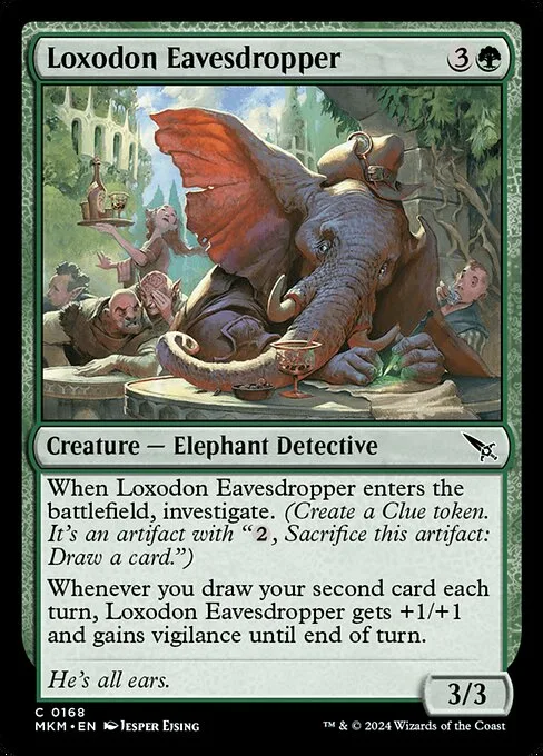 Loxodon Eavesdropper · Murders at Karlov Manor 168/451