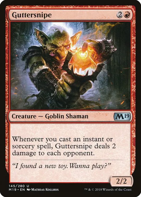 Guttersnipe · Core Set 2019 145/314