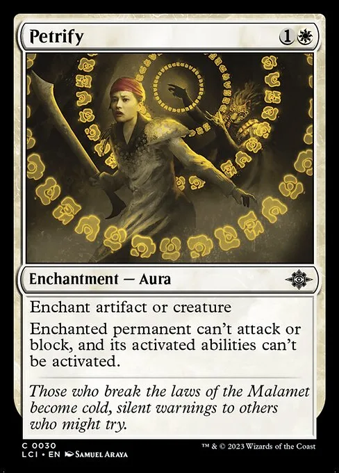 Petrify · The Lost Caverns of Ixalan 30/416