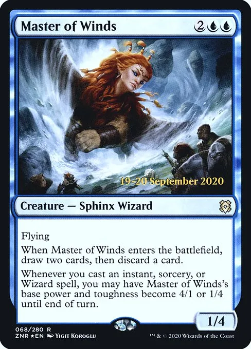 Master of Winds · Zendikar Rising Promos 68s/153