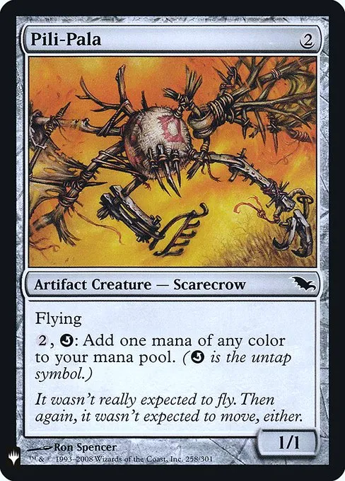Pili-Pala · The List SHM-258/5050