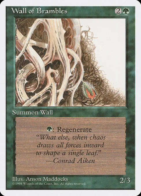 Wall of Brambles · Fourth Edition 282/380