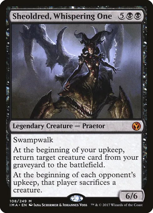Sheoldred, Whispering One · Iconic Masters 108/249
