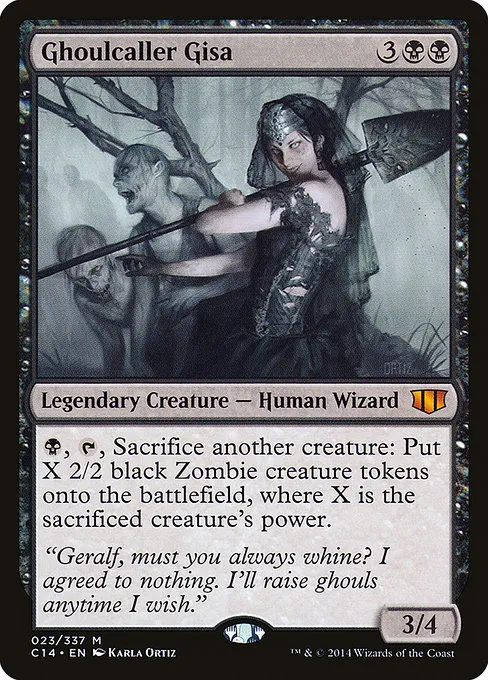 Ghoulcaller Gisa · Commander 2014 23/337