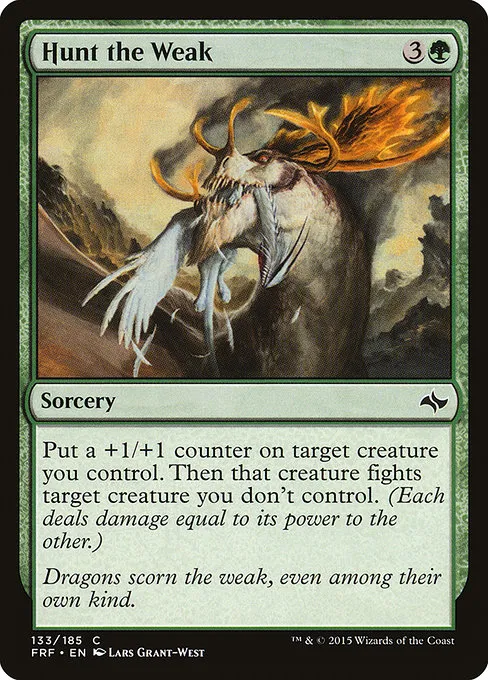 Hunt the Weak · Fate Reforged 133/191