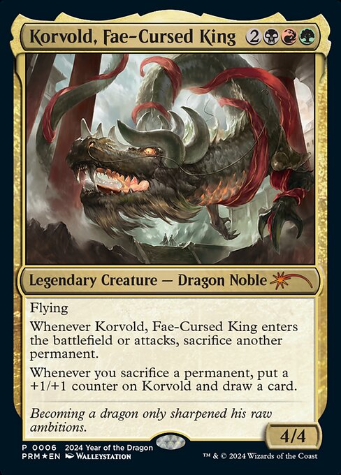 Korvold, Fae-Cursed King · Year of the Dragon 2024 6/7