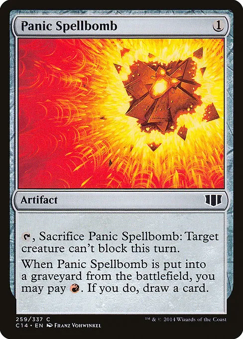 Panic Spellbomb · Commander 2014 259/337