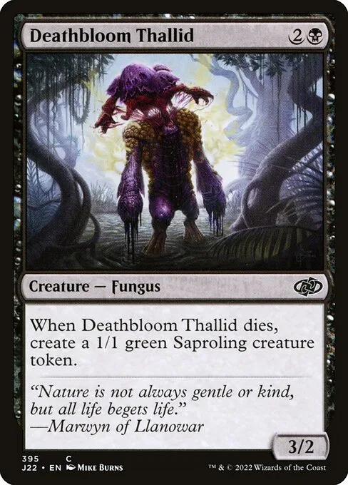 Deathbloom Thallid · Jumpstart 2022 395/835