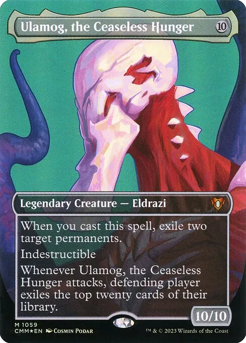 Ulamog, the Ceaseless Hunger · Commander Masters 1059/1067