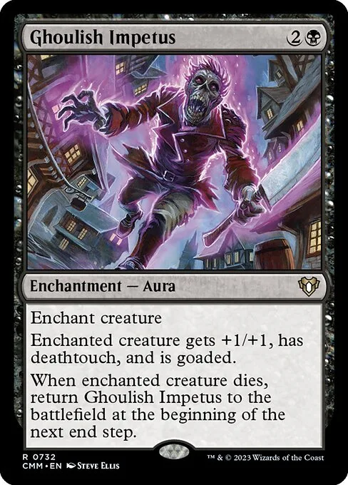 Ghoulish Impetus · Commander Masters 732/1067