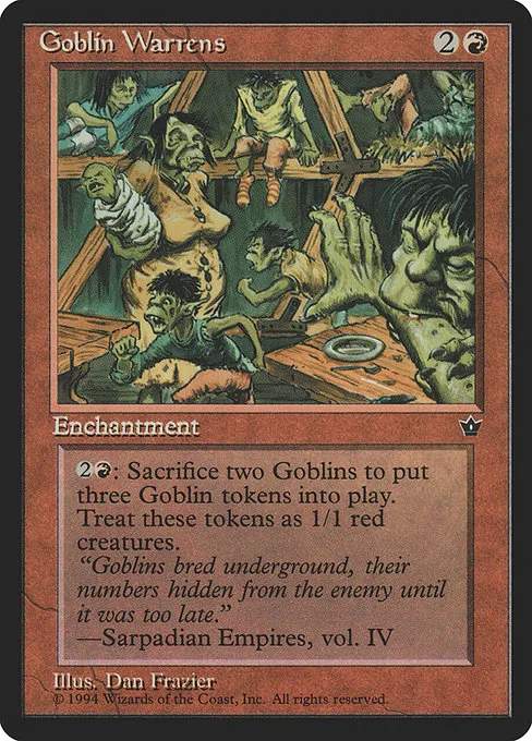 Goblin Warrens · Fallen Empires 59/187