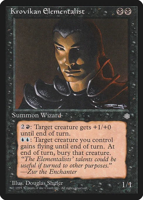 Krovikan Elementalist · Ice Age 139/383