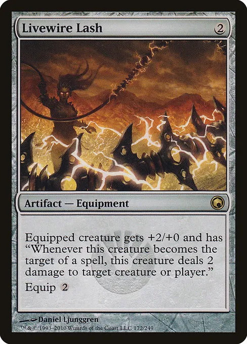 Livewire Lash · Scars of Mirrodin 172/249