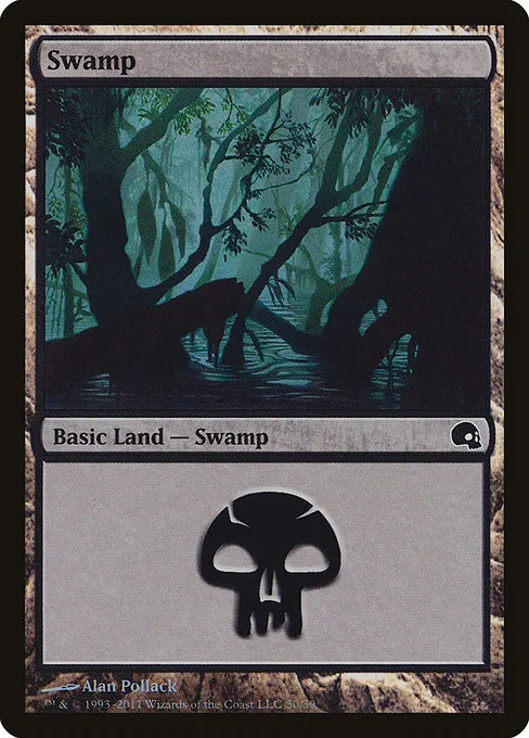 Swamp · Premium Deck Series: Graveborn 30/30
