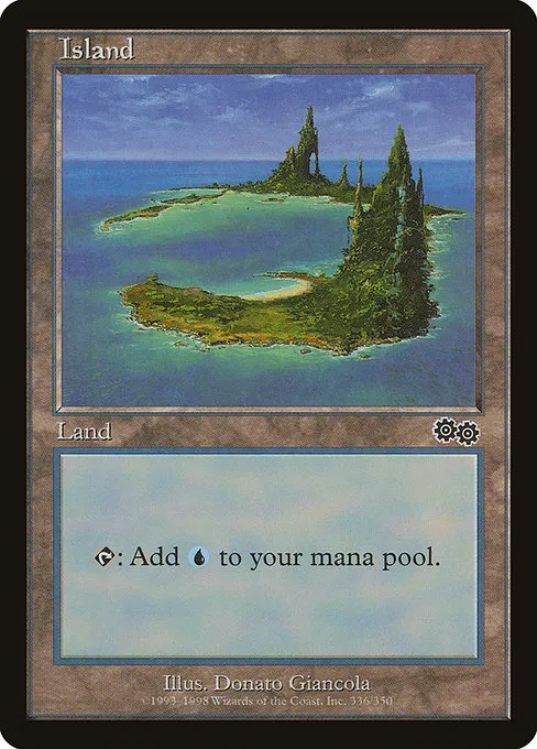 Island · Urza's Saga 336/357