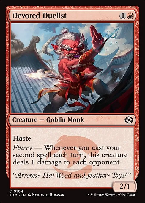Devoted Duelist · Tarkir: Dragonstorm 104/427