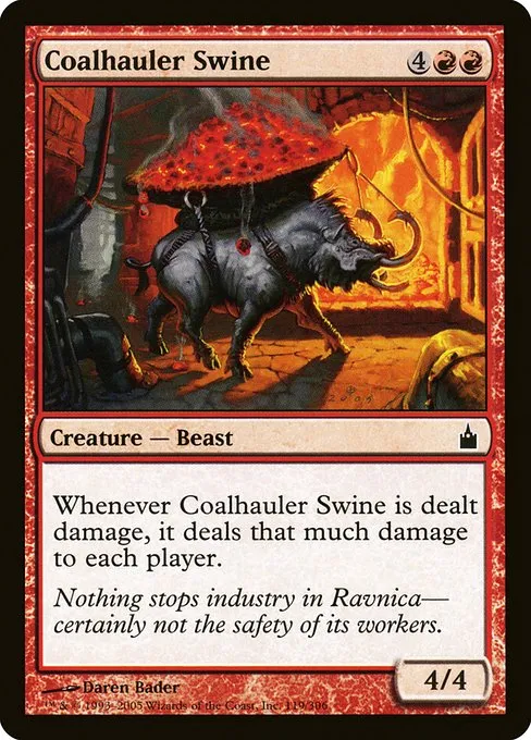 Coalhauler Swine · Ravnica: City of Guilds 119/306