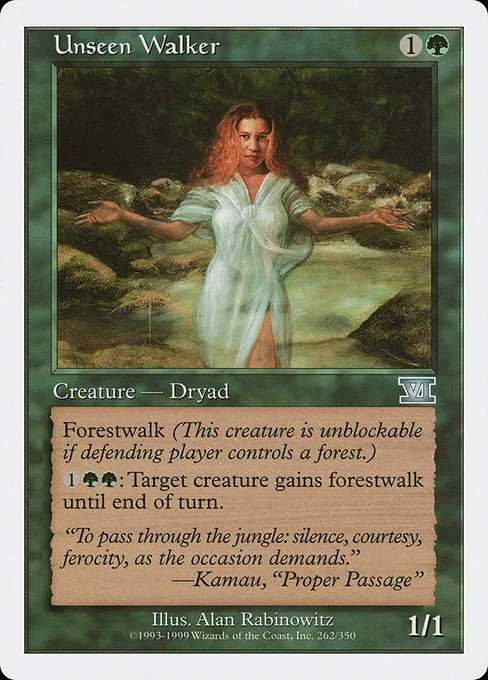 Unseen Walker · Classic Sixth Edition 262/351