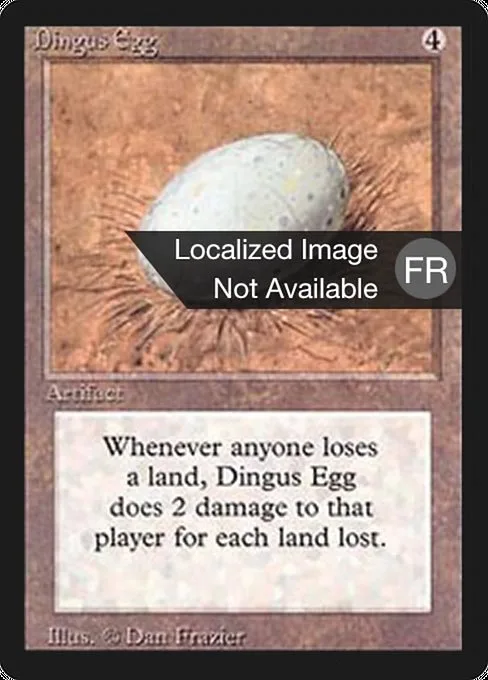 Dingus Egg · Foreign Black Border 244/307