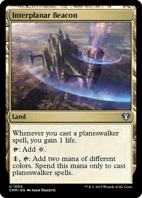 Interplanar Beacon · Commander Masters 1004/1067