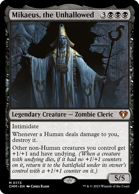 Mikaeus, the Unhallowed · Commander Masters 173/1067