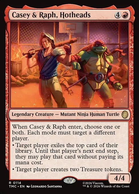 Casey & Raph, Hotheads · Teenage Mutant Ninja Turtles Eternal 114/132