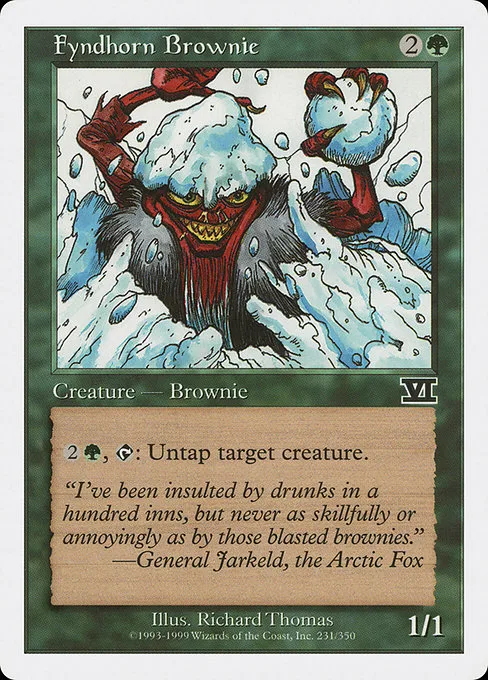 Fyndhorn Brownie · Classic Sixth Edition 231/351