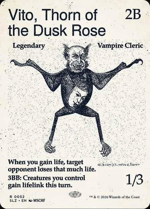 Vito, Thorn of the Dusk Rose · The Zeta Set 52/21