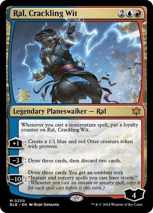 Ral, Crackling Wit · Bloomburrow Promos 230s/160