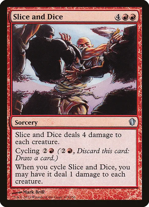 Slice and Dice · Commander 2013 119/356