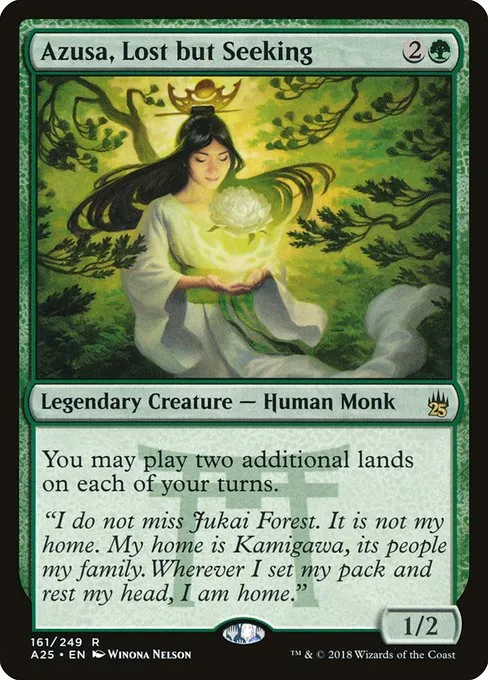 Azusa, Lost but Seeking · Masters 25 161/249