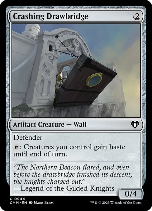 Crashing Drawbridge · Commander Masters 944/1067