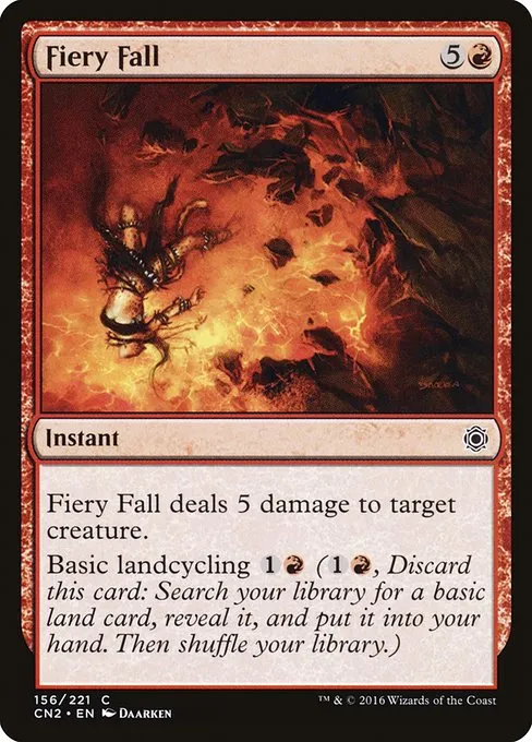 Fiery Fall · Conspiracy: Take the Crown 156/222