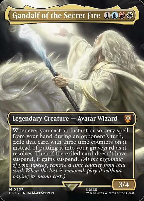 Gandalf of the Secret Fire · Tales of Middle-earth Commander 507/591