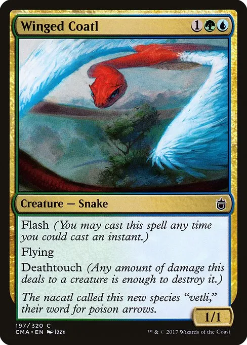 Winged Coatl · Commander Anthology 197/320