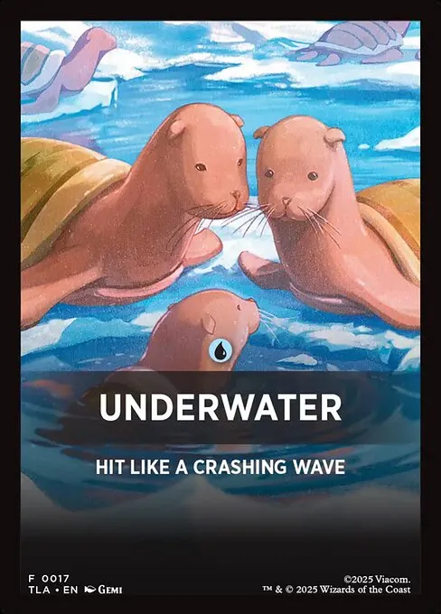 Underwater · Avatar: The Last Airbender Jumpstart Front Cards 17/46