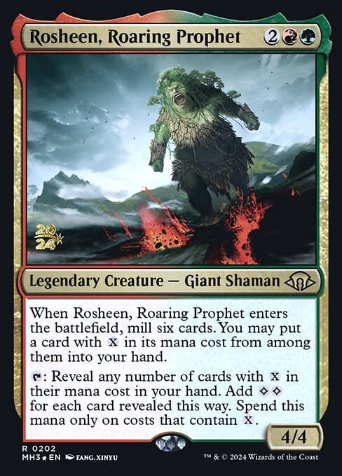 Rosheen, Roaring Prophet · Modern Horizons 3 Promos 202s/92