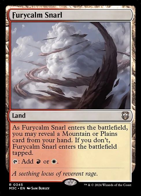 Furycalm Snarl · Modern Horizons 3 Commander 345/398