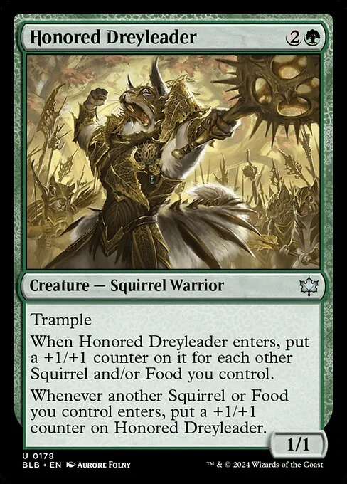 Honored Dreyleader · Bloomburrow 178/398
