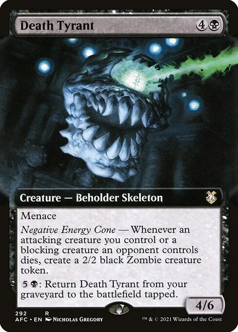 Death Tyrant · Forgotten Realms Commander 292/331