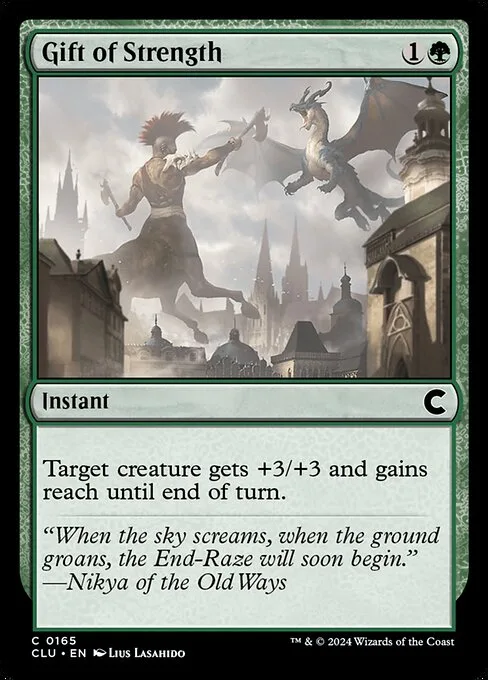 Gift of Strength · Ravnica: Clue Edition 165/284