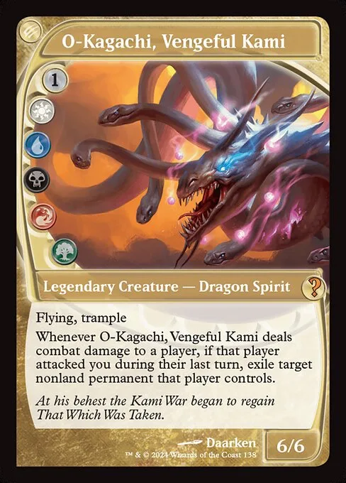 O-Kagachi, Vengeful Kami · Mystery Booster 2 138/385