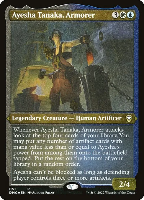 Ayesha Tanaka, Armorer · Dominaria United Commander 51/240