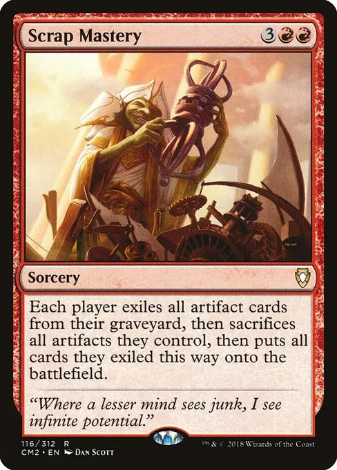 Scrap Mastery · Commander Anthology Volume II 116/312