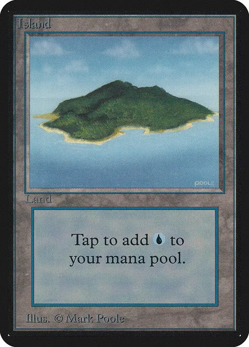 Island · Limited Edition Alpha 289/295