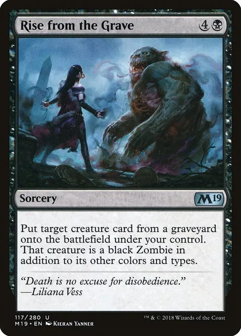 Rise from the Grave · Core Set 2019 117/314