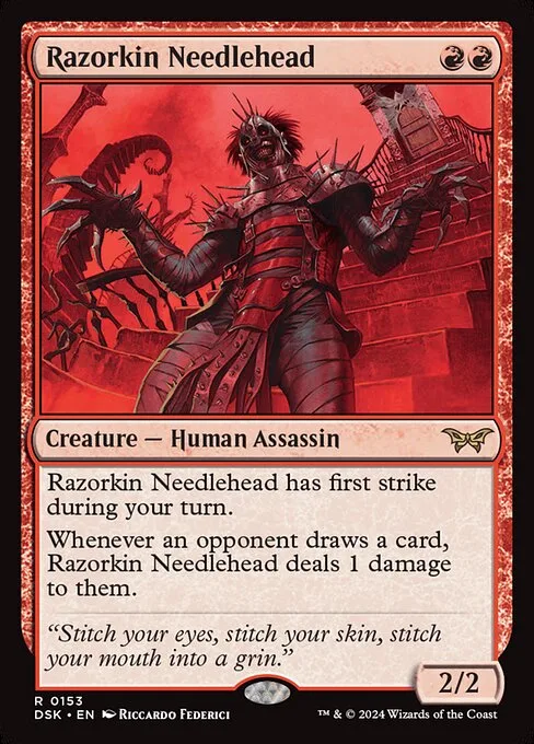 Razorkin Needlehead · Duskmourn: House of Horror 153/419