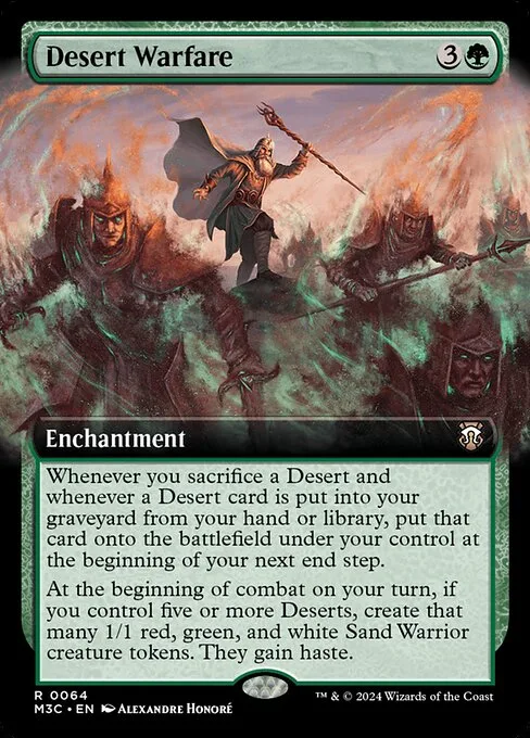 Desert Warfare · Modern Horizons 3 Commander 64/398