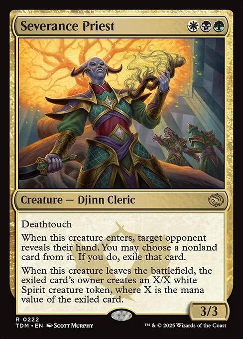 Severance Priest · Tarkir: Dragonstorm 222/427