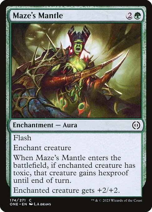 Maze's Mantle · Phyrexia: All Will Be One 174/479
